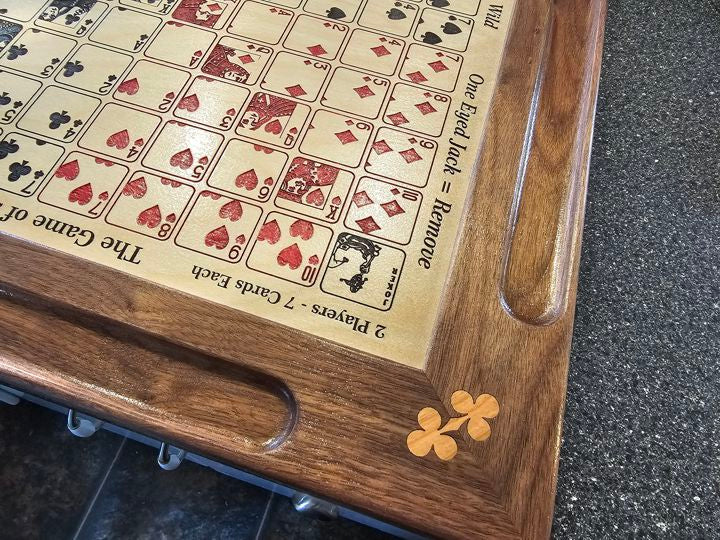 Sequence Game Board - Quarter Cards - Quick Find Layout