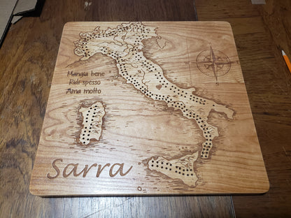 Custom Cribbage Boards - Examples