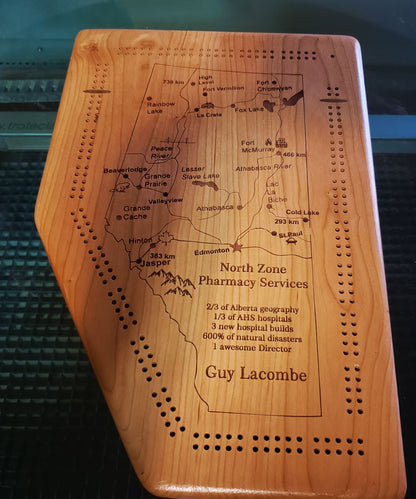 Custom Cribbage Boards - Examples