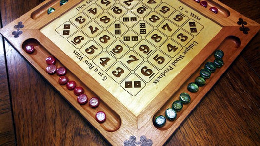 Dice Sequence Game Board
