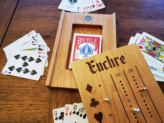Deluxe / Travel Euchre Score Board