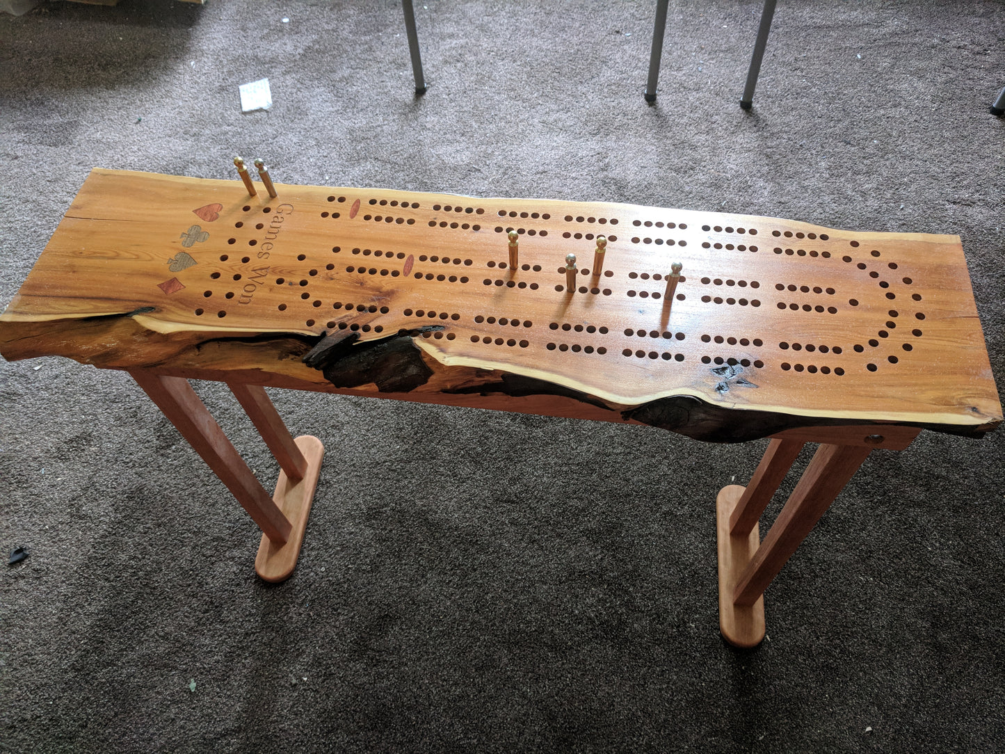Custom Cribbage Boards - Examples