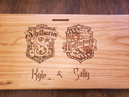 Marauder's Map Cribbage Board