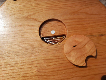 Middle Earth Round Cribbage Board