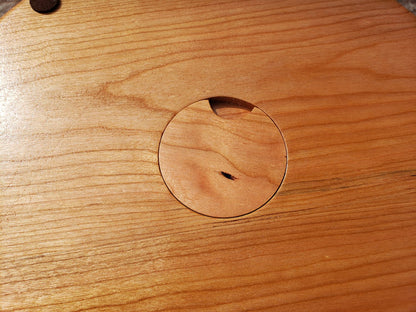 Middle Earth Round Cribbage Board