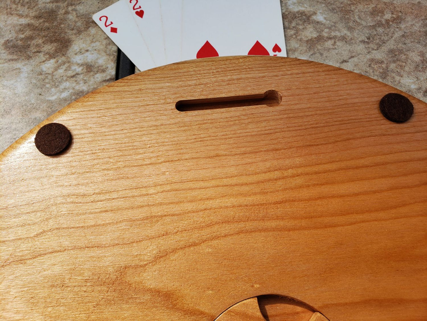 Middle Earth Round Cribbage Board