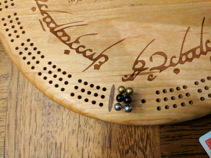 The One Ring Cribbage Board