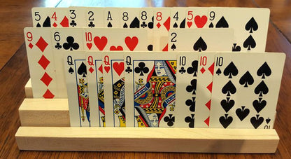 Tiered Playing Card Holders  (Set of 4)