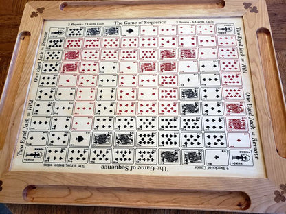 Sequence Game Board - Full Card - Original Layout