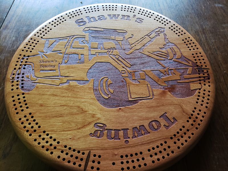 Custom Cribbage Boards - Examples