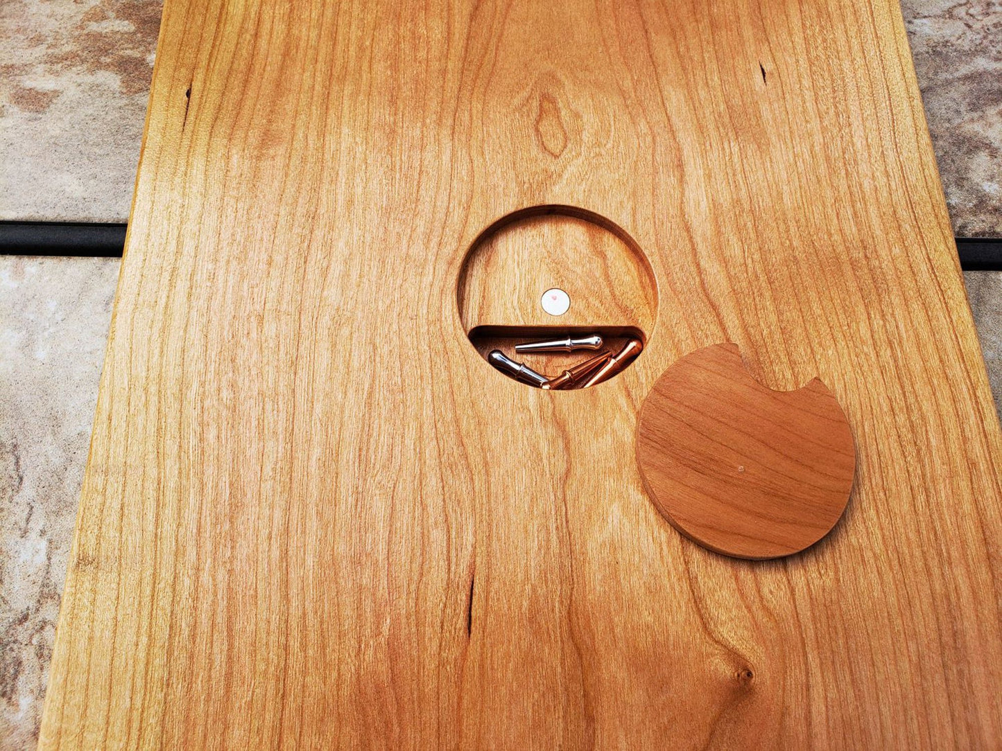 Witcher World Map Cribbage Board